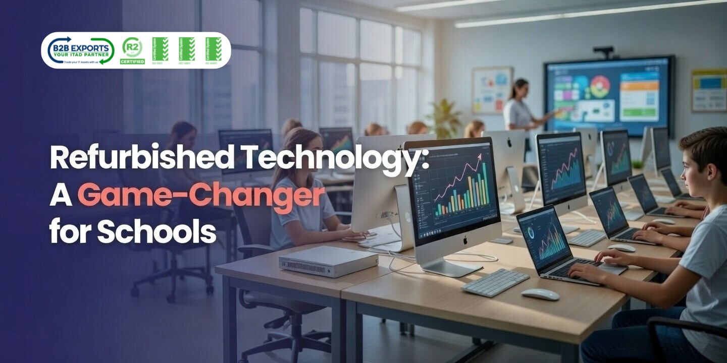 Refurbished Technology A Game Changer for Schools